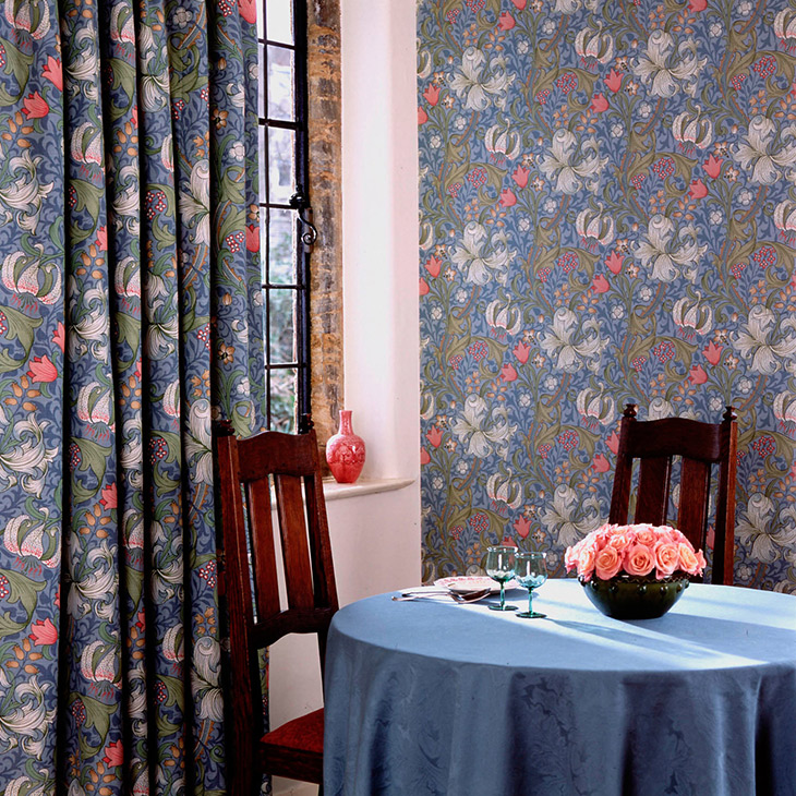 William Morris Made To Measure Curtains